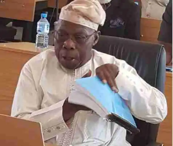 President Obasanjo bags PhD in Christian Theology 